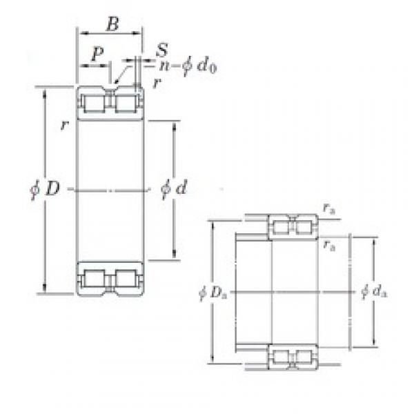 160 mm x 220 mm x 60 mm  KOYO DC4932VW محامل أسطوانية #1 image