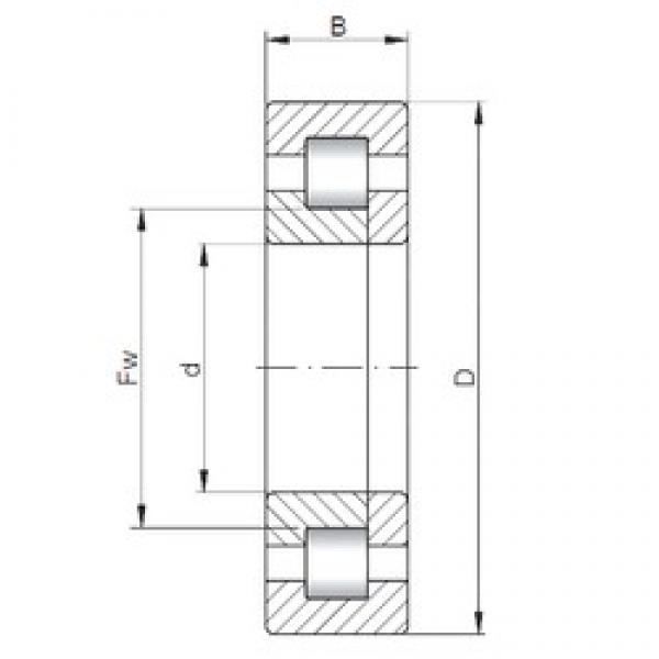 130 mm x 200 mm x 33 mm  ISO NUP1026 محامل أسطوانية #1 image