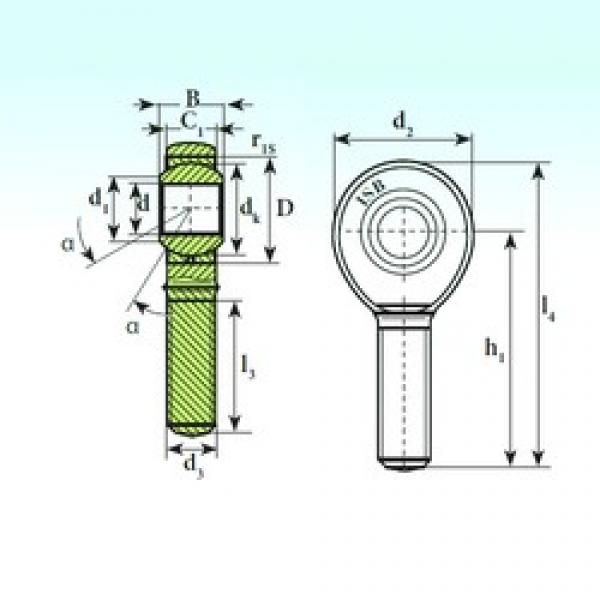 18 mm x 35 mm x 23 mm  ISB TSM 18 C محامل عادي #1 image