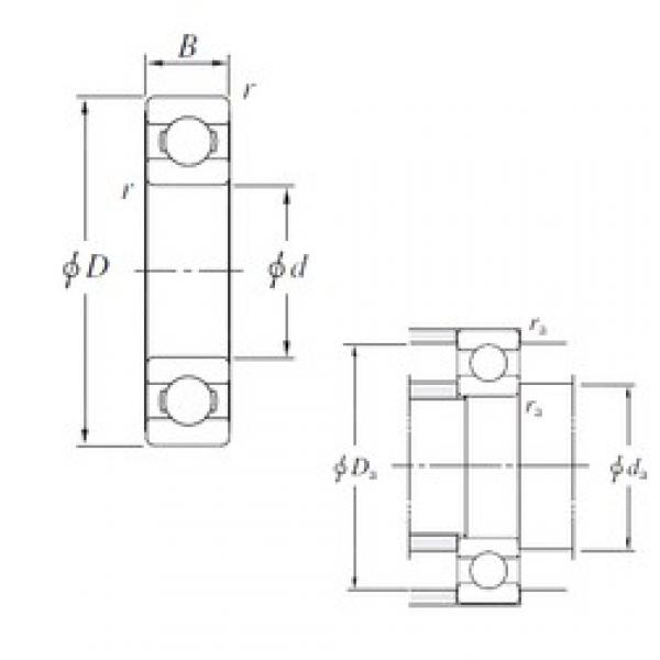 290 mm x 419,5 mm x 60 mm  KOYO SB584260 الكرات الأخدود العميق #1 image