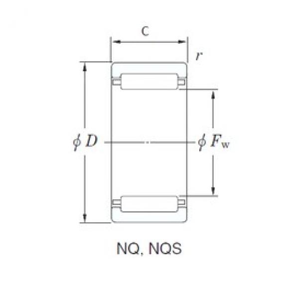 KOYO NQ22/16 محامل إبرة الأسطوانة #1 image