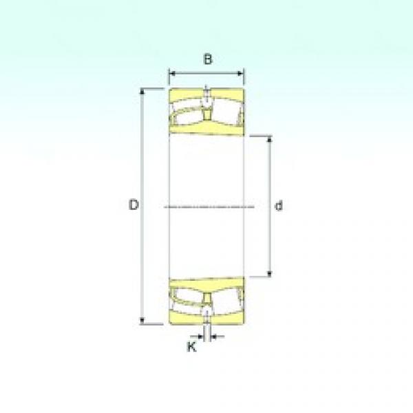 220 mm x 460 mm x 145 mm  ISB 22344 KVA محامل كروية #1 image