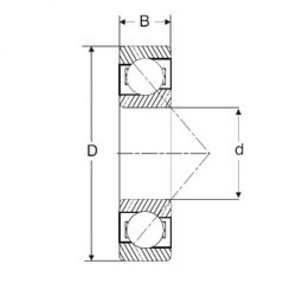 139,7 mm x 241,3 mm x 34,93 mm  SIGMA LJT 5.1/2 الاتصال الكرات الزاوي #1 image