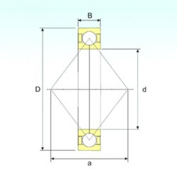 25 mm x 62 mm x 17 mm  ISB QJ 305 N2 M الاتصال الكرات الزاوي #1 image