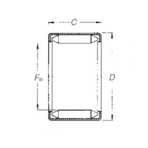 Timken DL 18 16 محامل إبرة الأسطوانة #1 image