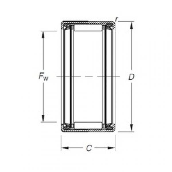 Timken HK2216.2RS محامل إبرة الأسطوانة #1 image