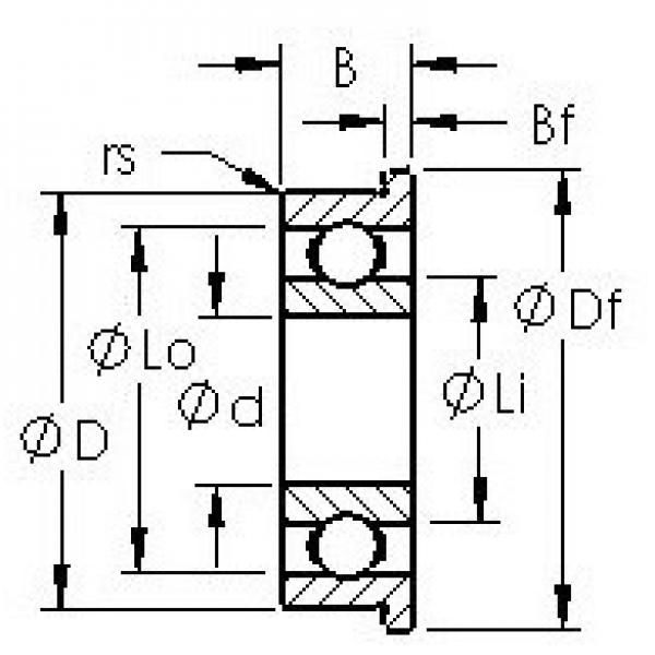 AST F635H الكرات الأخدود العميق #1 image