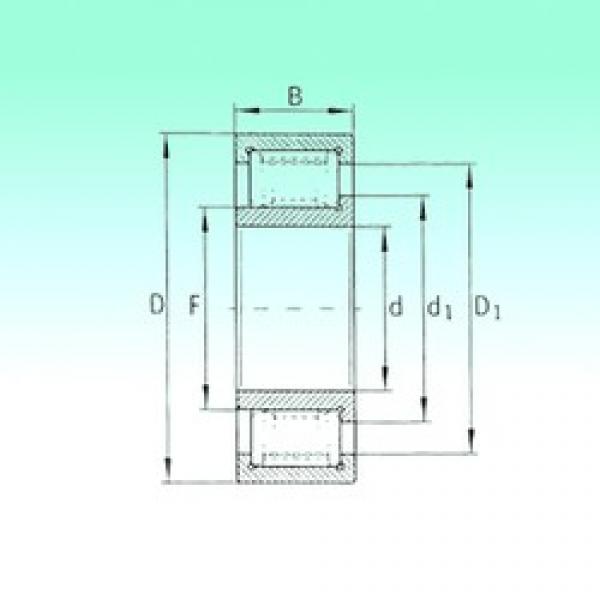 50 mm x 110 mm x 40 mm  NBS ZSL192310 محامل أسطوانية #1 image