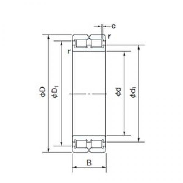 180 mm x 250 mm x 69 mm  NACHI RC4936 محامل أسطوانية #1 image