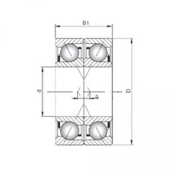 ISO 7405 ADF الاتصال الكرات الزاوي #1 image