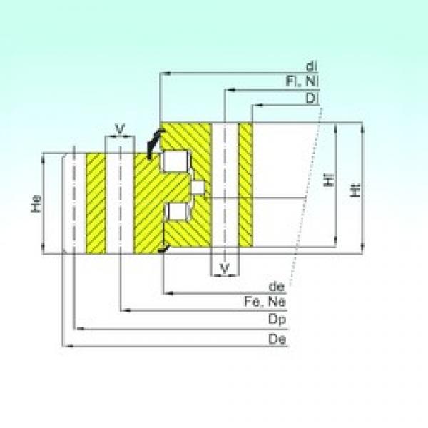 ISB ER3.32.3550.400-1SPPN المحامل الدوارة الاتجاه #1 image