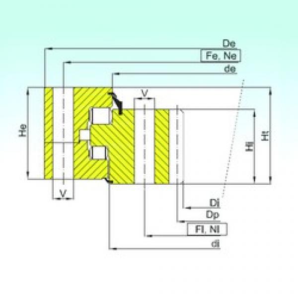 ISB ZR3.25.2000.400-1SPPN المحامل الدوارة الاتجاه #1 image