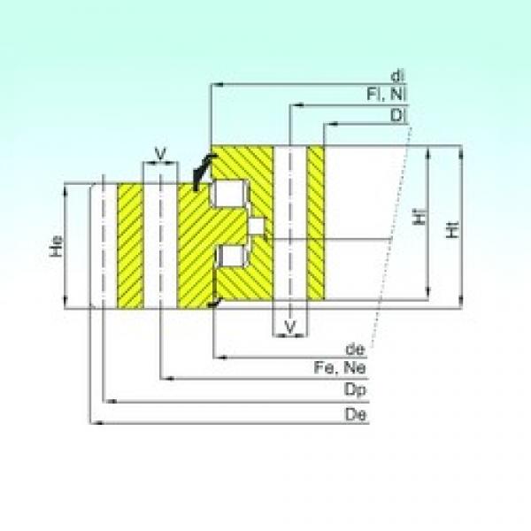 ISB ER3.25.2500.400-1SPPN المحامل الدوارة الاتجاه #1 image