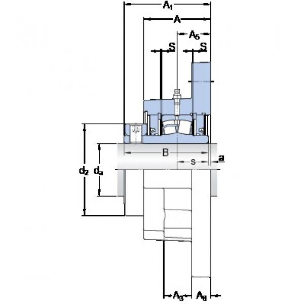 SKF FYR 2 7/16-3 تحمل وحدات #1 image