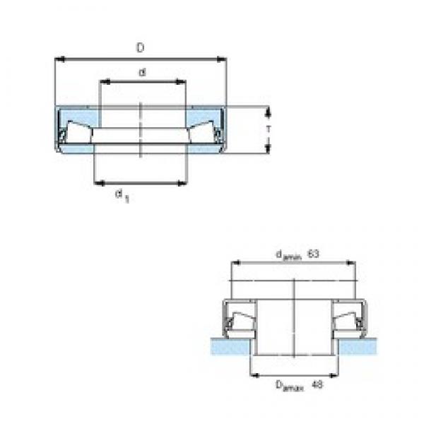 SKF 353118 المحامل الدفعية #1 image