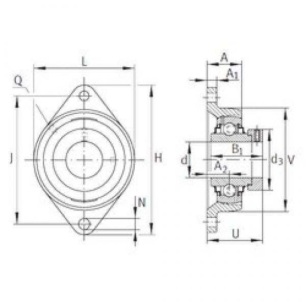 INA RCJT1-7/16 تحمل وحدات #1 image