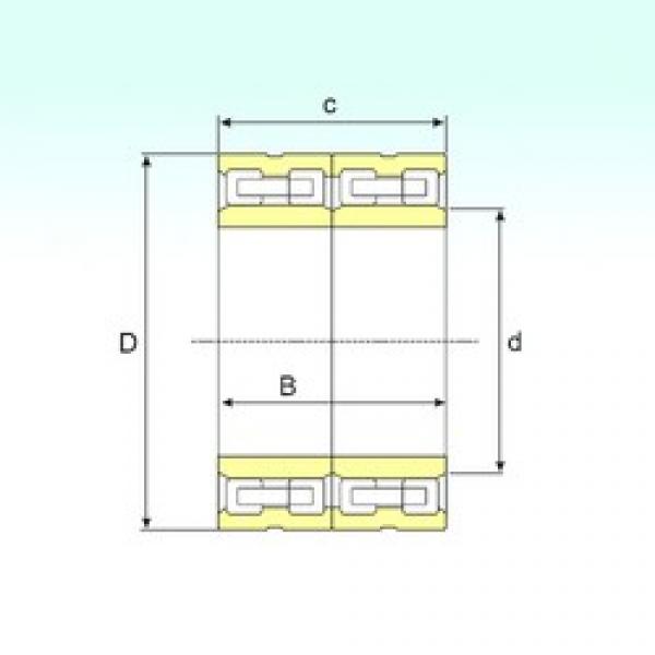 530 mm x 780 mm x 570 mm  ISB FCD 106156570 محامل أسطوانية #1 image