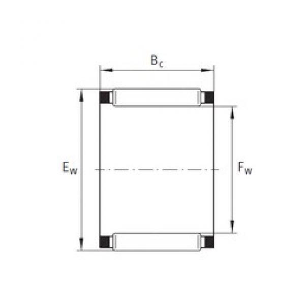 INA K25X30X17 محامل إبرة الأسطوانة #1 image