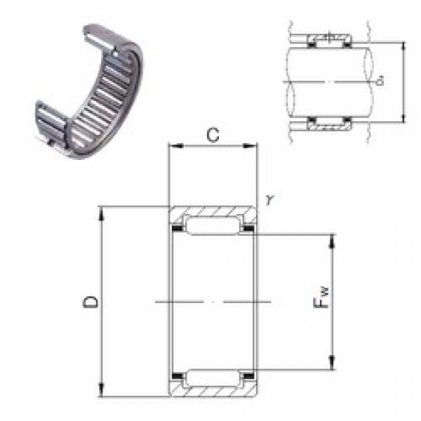 JNS NK6/10M محامل إبرة الأسطوانة #1 image