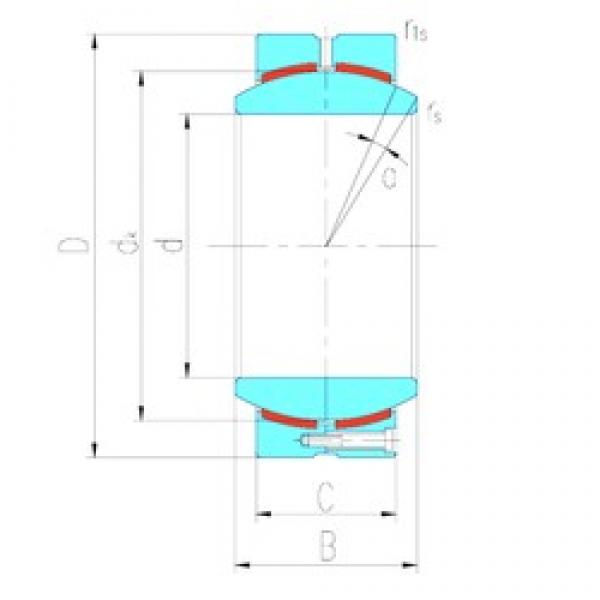 440 mm x 600 mm x 218 mm  LS GEC440HC محامل عادي #1 image