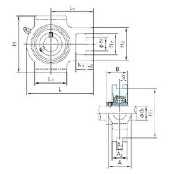 NACHI UCT306 تحمل وحدات #1 image