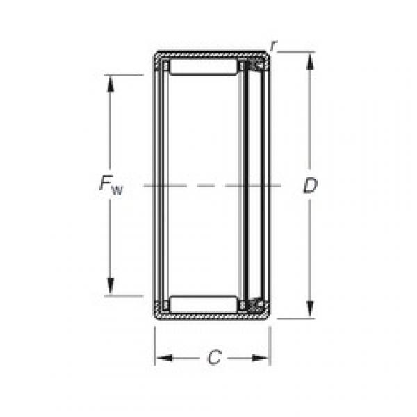 Timken HK1614RS محامل إبرة الأسطوانة #1 image