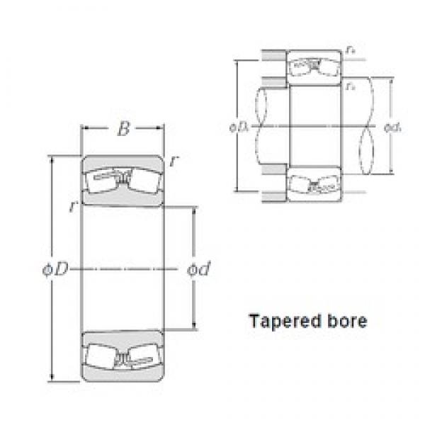 850 mm x 1 120 mm x 200 mm  NTN 239/850K محامل كروية #1 image