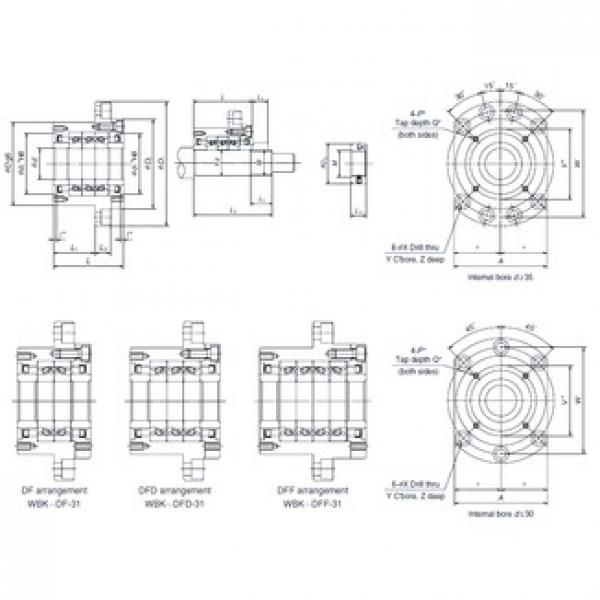 NSK WBK30DF-31 فحوى الكرات #1 image