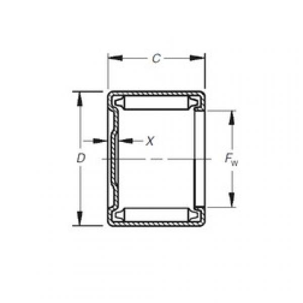 Timken M-24121 محامل إبرة الأسطوانة #1 image