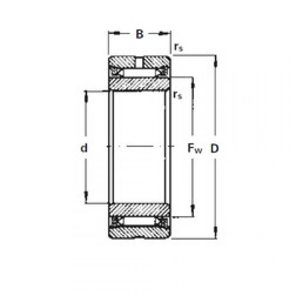 180 mm x 230 mm x 42 mm  Timken NA2180 محامل إبرة الأسطوانة #1 image