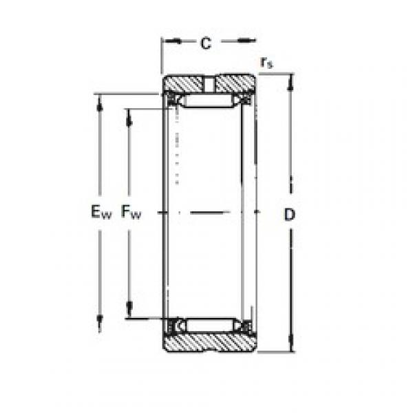 Timken RNA1009 محامل إبرة الأسطوانة #1 image