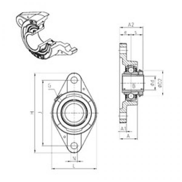 SNR UKFLE213H تحمل وحدات #1 image