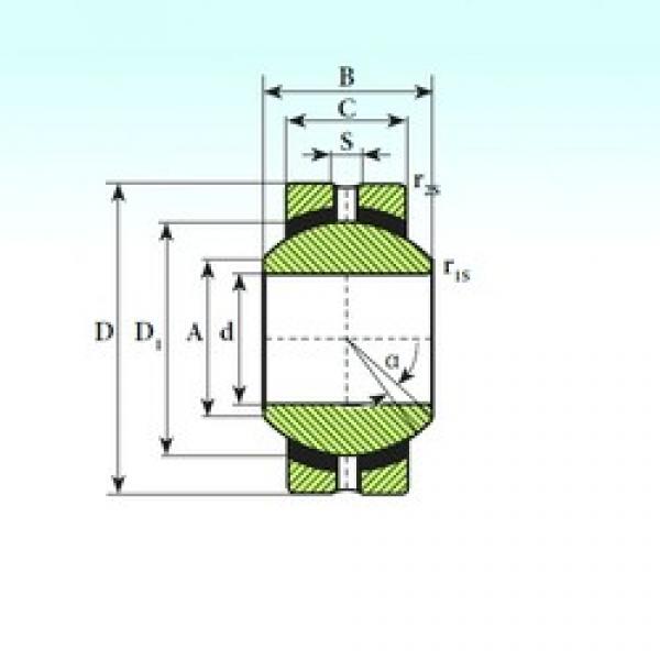 12 mm x 30 mm x 16 mm  ISB SSR 12 محامل عادي #1 image