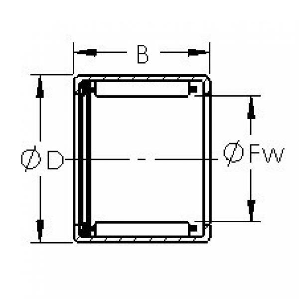 AST HK1214RS محامل إبرة الأسطوانة #1 image