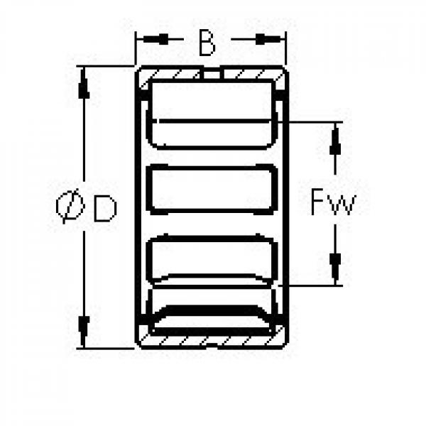 AST NK32/30 محامل إبرة الأسطوانة #1 image