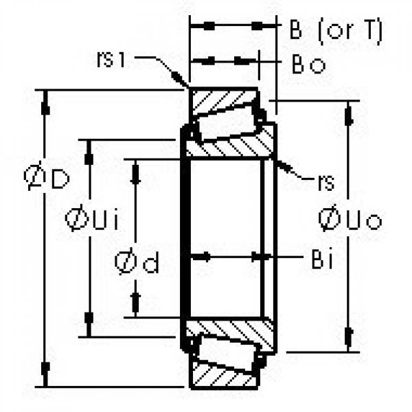 AST LM78349/LM78310A تناقص الأسطوانة المحامل #1 image