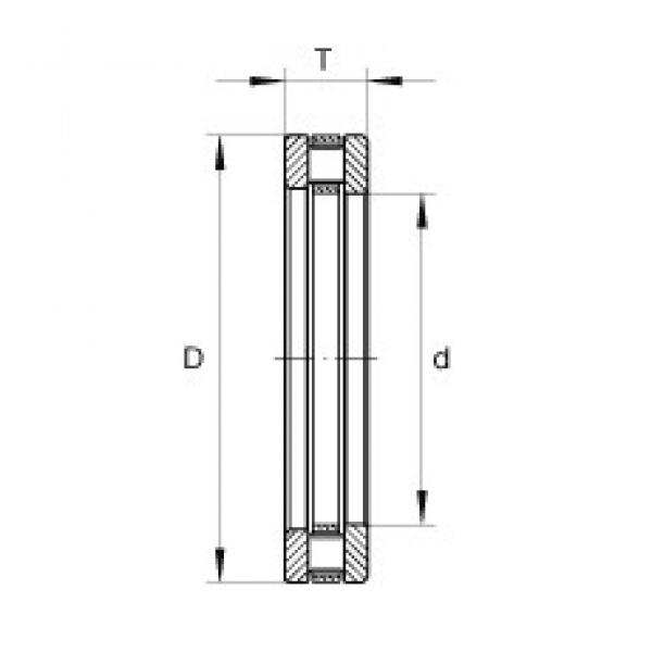 INA RT601 المحامل الدوارة الاتجاه #1 image