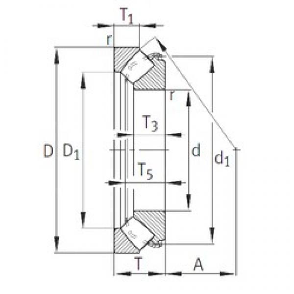 INA 29340-E1 المحامل الدوارة الاتجاه #1 image