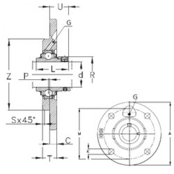 NKE RME40-N تحمل وحدات #1 image