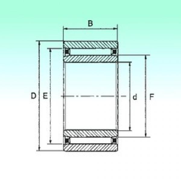 20 mm x 35 mm x 17 mm  NBS NAO 20x35x17 محامل إبرة الأسطوانة #1 image