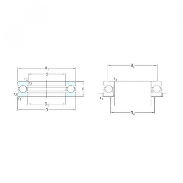 SKF 51324M فحوى الكرات #1 image