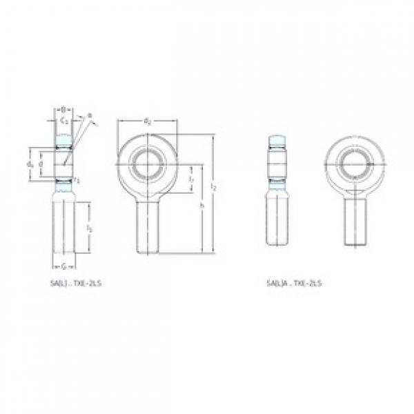 SKF SAL40TXE-2LS محامل عادي #1 image