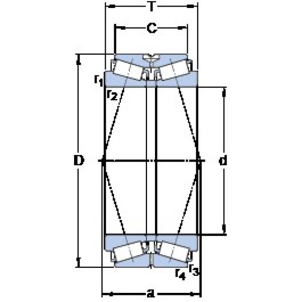 SKF BT2B 328389 تناقص الأسطوانة المحامل #1 image