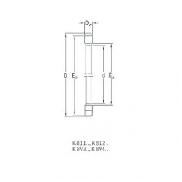 SKF K81228M المحامل الدوارة الاتجاه #1 image