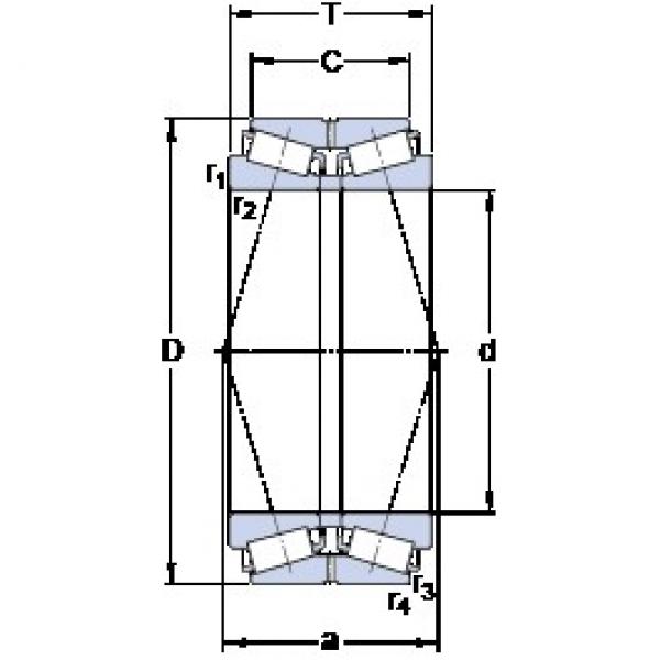 SKF 331780 A تناقص الأسطوانة المحامل #1 image