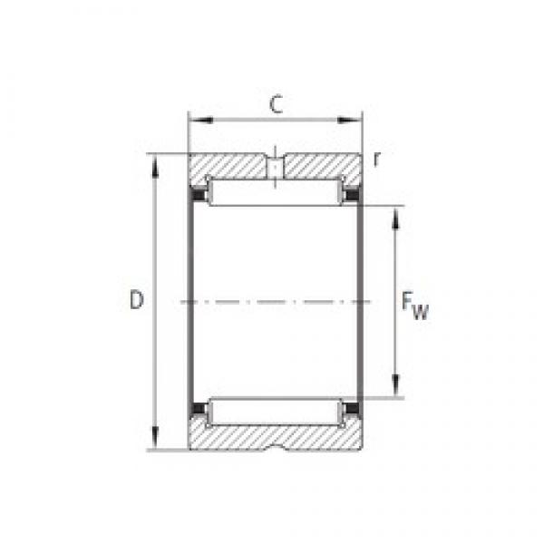 INA RNA4864-XL محامل إبرة الأسطوانة #1 image