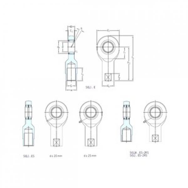 SKF SIL6E محامل عادي #1 image