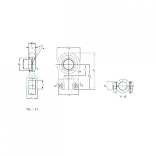 SKF SILQG20ES محامل عادي #1 image