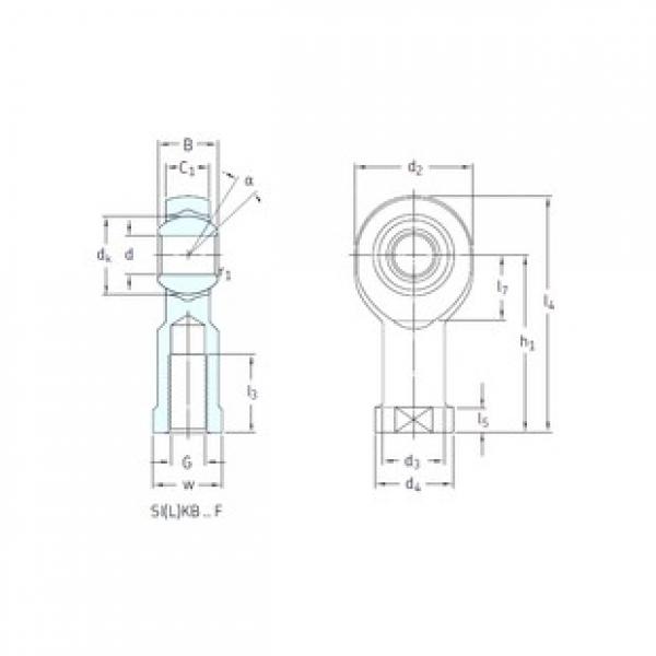 SKF SIKB16F/VZ019 محامل عادي #1 image